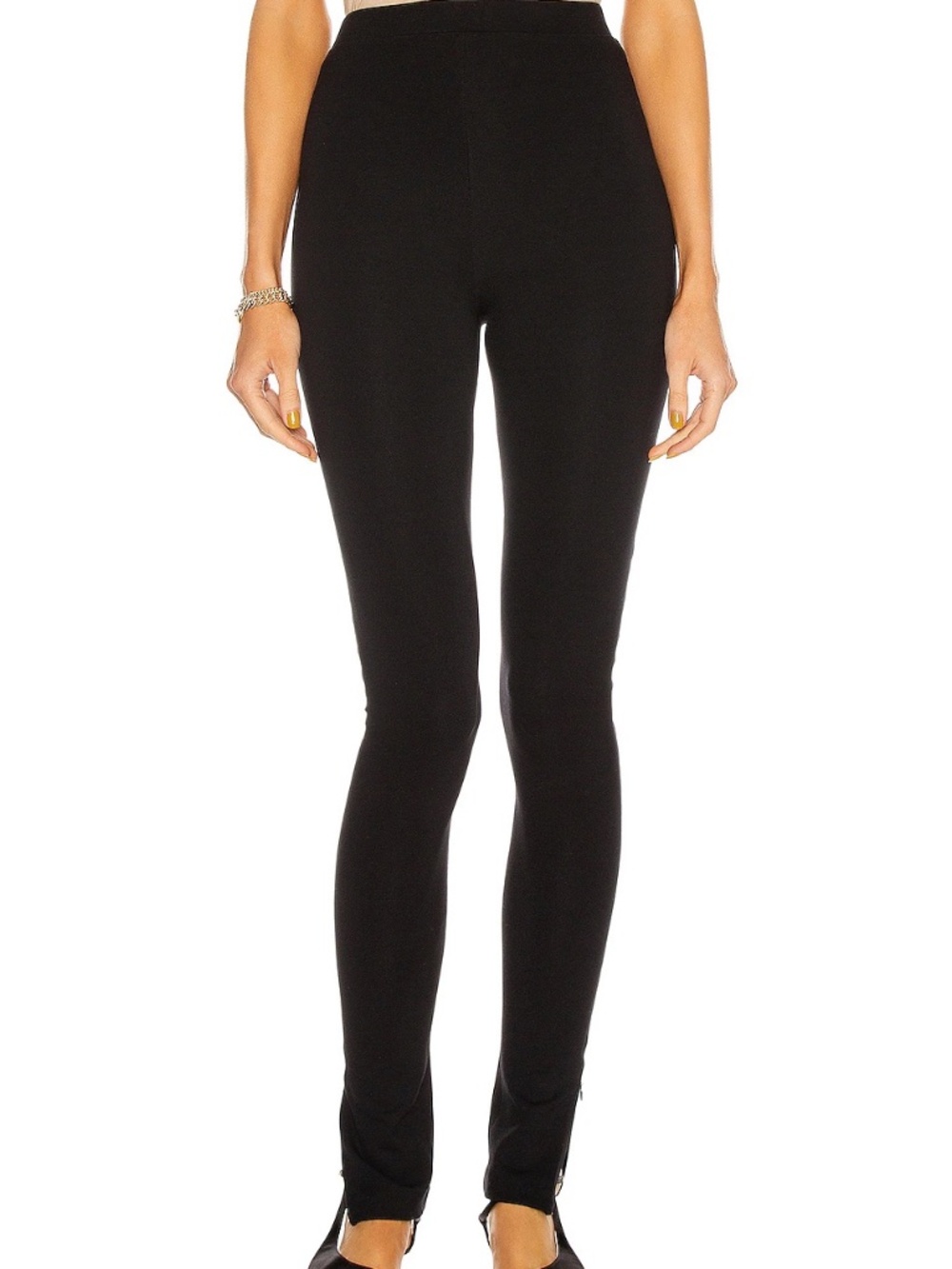 Toteme Zip Leggings, size M